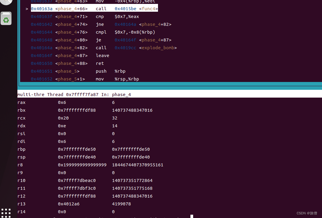 Hit 计统实验2 二进制炸弹 Gdb破解版 拆弹过程 Hit Csapp实验二 Csdn博客