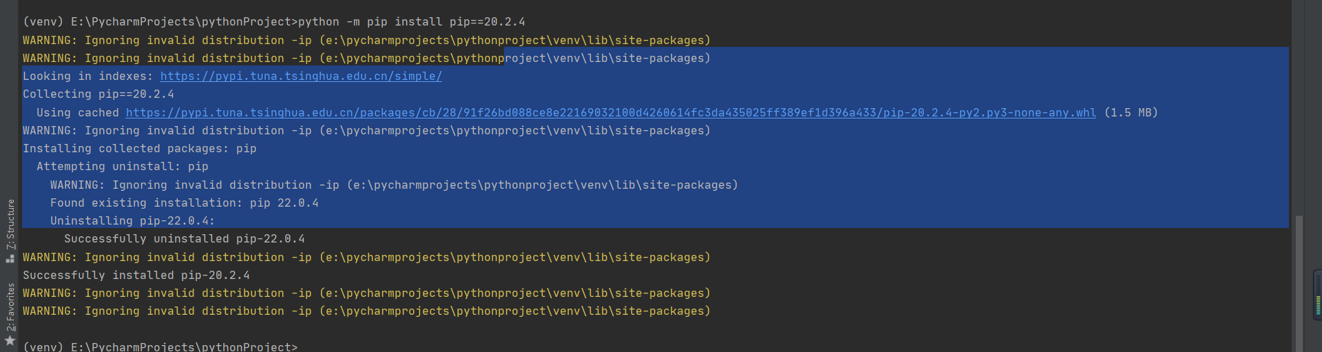 Pycharm Install Third Broadcomer: Try to Run this Command from The ...
