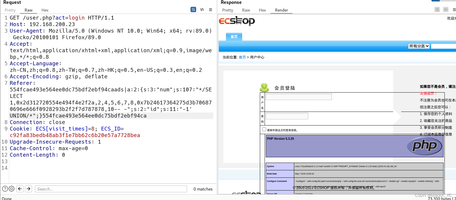 ECShop 2.x/3.x SQL注入/远程代码执行漏洞