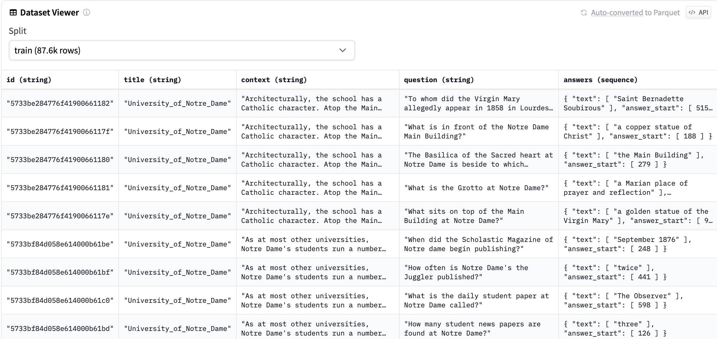 NLP（六十二）HuggingFace中的Datasets使用