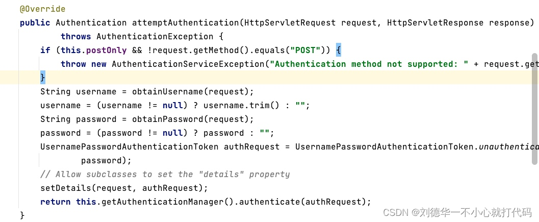 Springboot +spring security，实现前后端分离，使用JSON数据格式登录（将表单提交方式改成json格式登录）