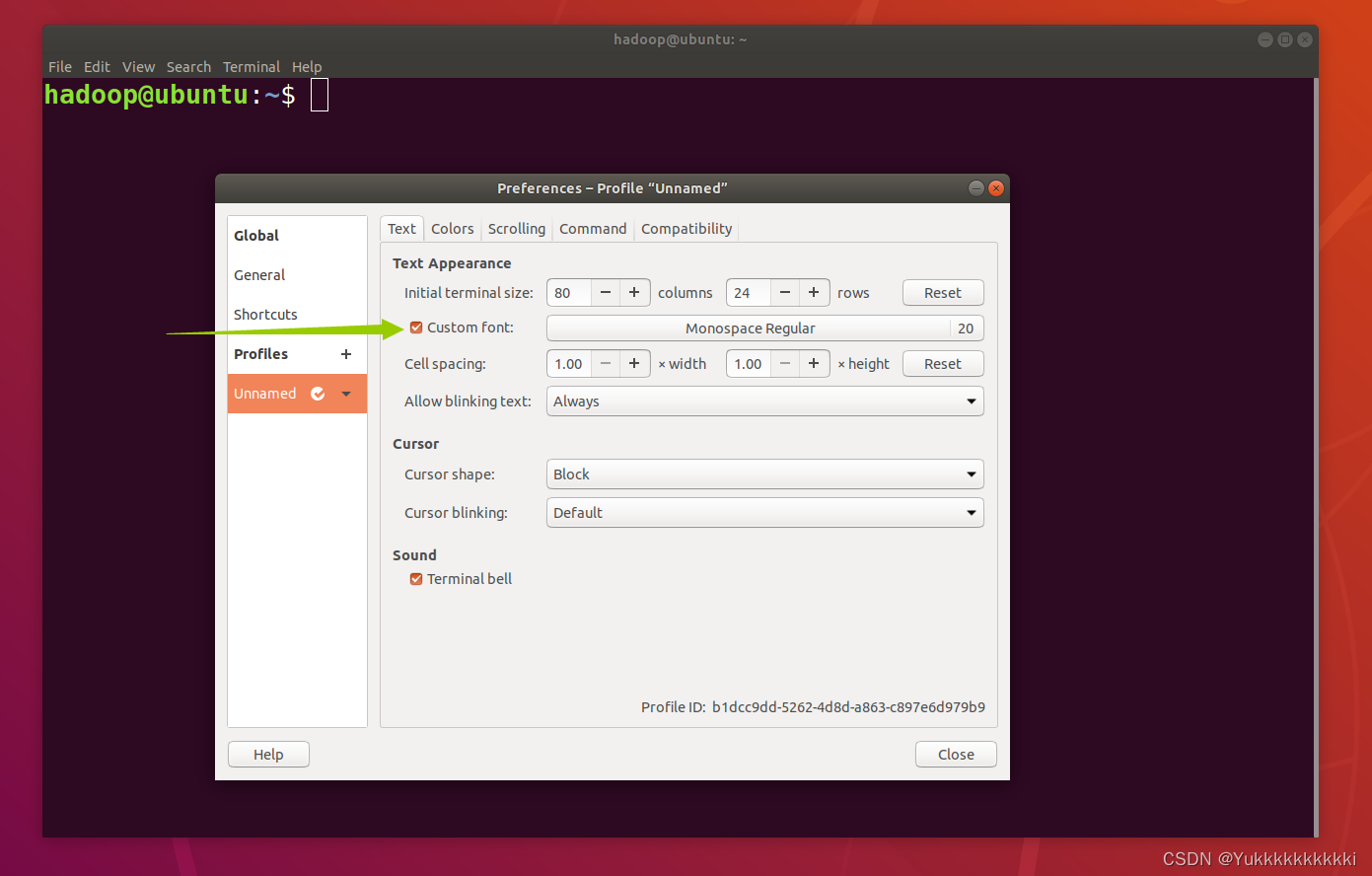 ubuntu命令窗口调整_linux调整窗口因子-CSDN博客