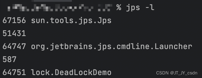jps运行结果