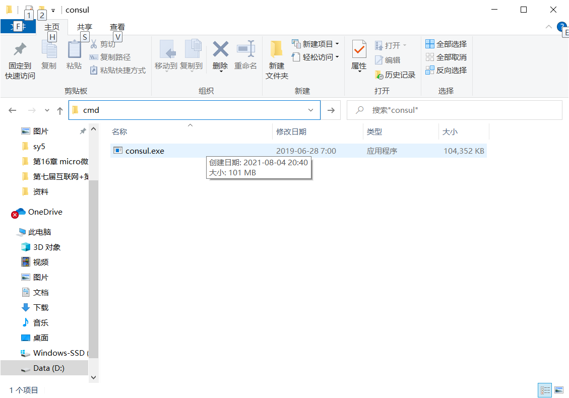 Install consul in Windows Environment - Programmer Sought