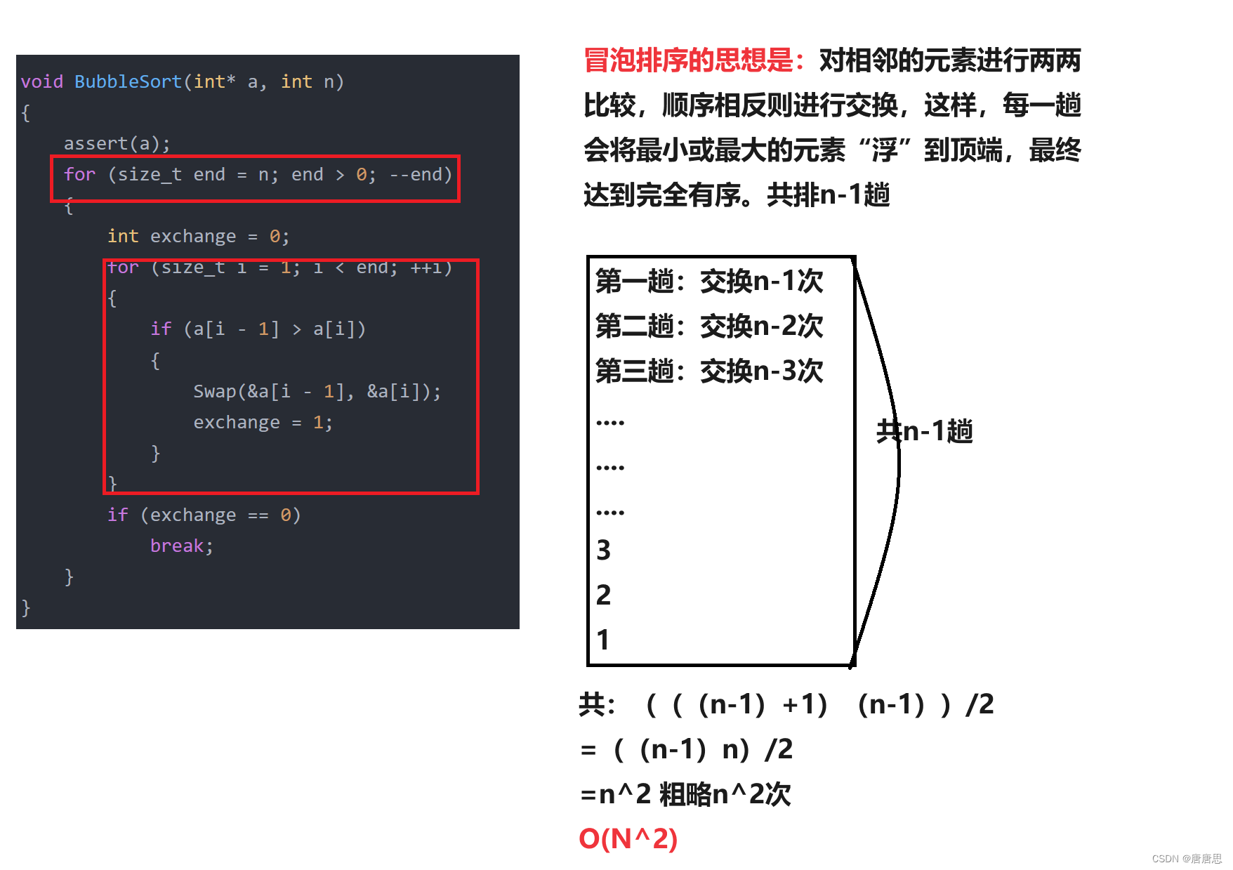 算法的时间复杂度