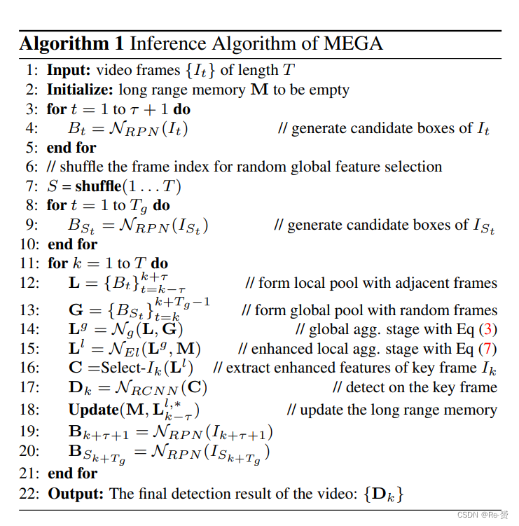 论文阅读 Memory Enhanced Global-Local Aggregation for Video Object Detection