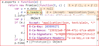 请求头 x-ca-key、x-ca-nonce、x-ca-signature 加密分析第一篇