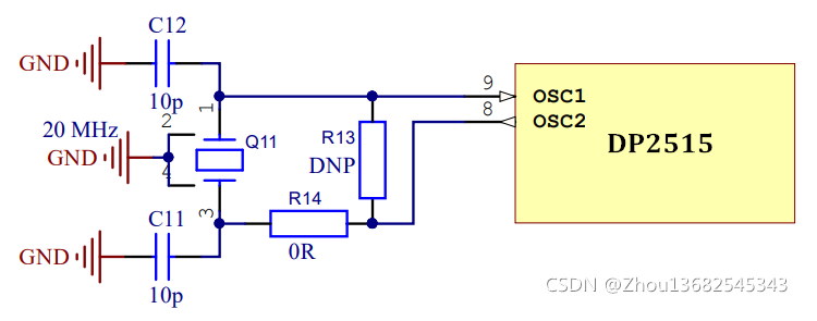 DP2515国产带SPI接口汽车CAN总线控制器芯片兼容替代MCP2515/MCP2515-I/ST