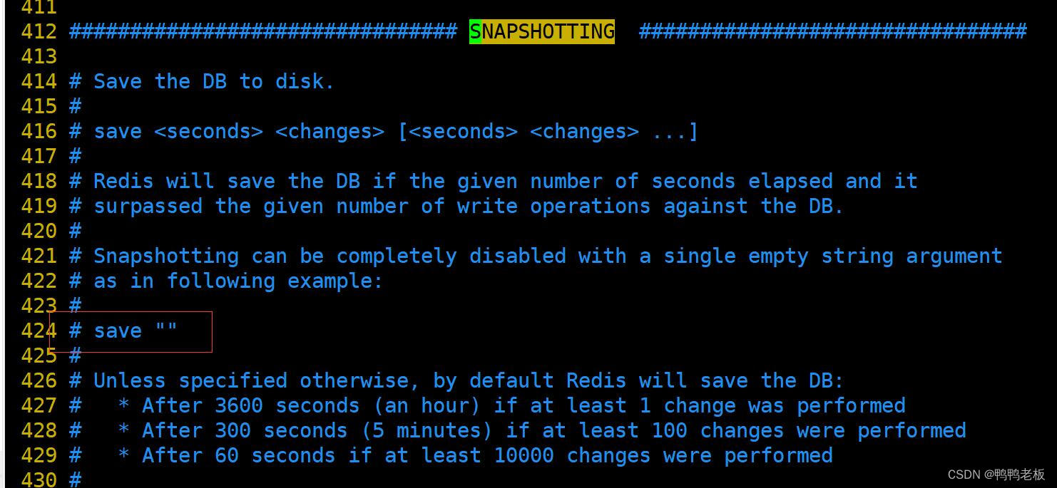 redis --- RDB(Redis Data Base)