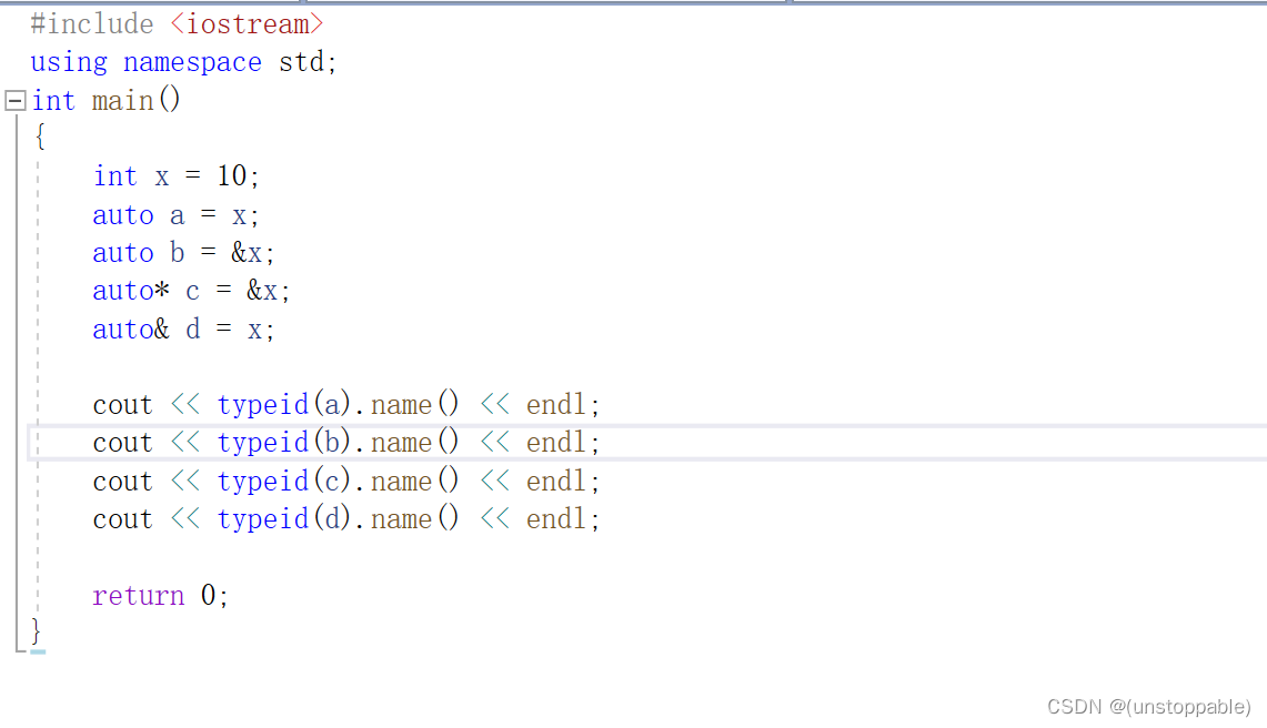 【C++入门】auto、范围for循环和nullptr_c++ for auto 反序遍历-CSDN博客