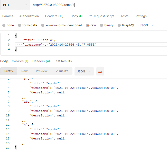 fastapi 请求文件 / 表单 / 处理错误 / 路径操作配置 / jsonable_encoder