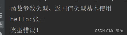 Python指定函数参数和返回值的类型