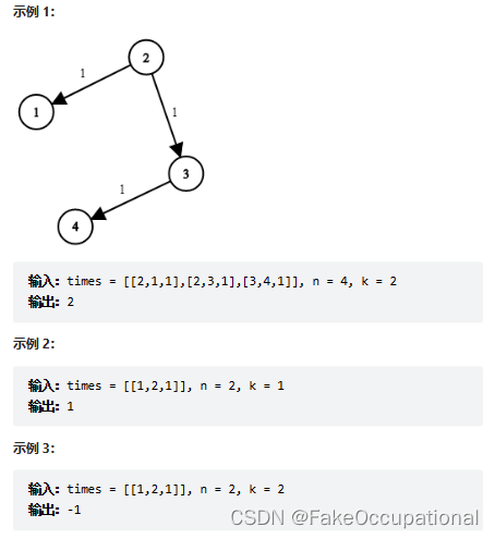 leetcode743. 网络延迟时间 floyd