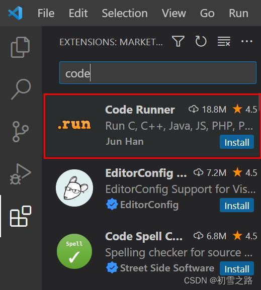 code runner