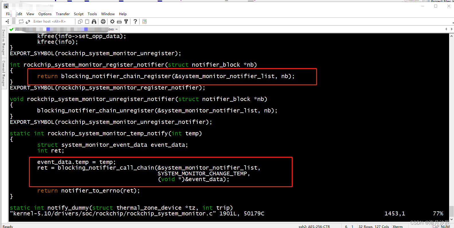 20221126 linux 通过blocking_notifier_chain_register、blocking_notifier
