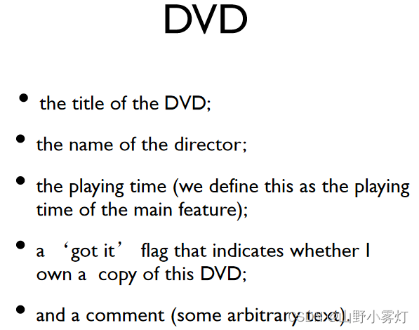 DVD information