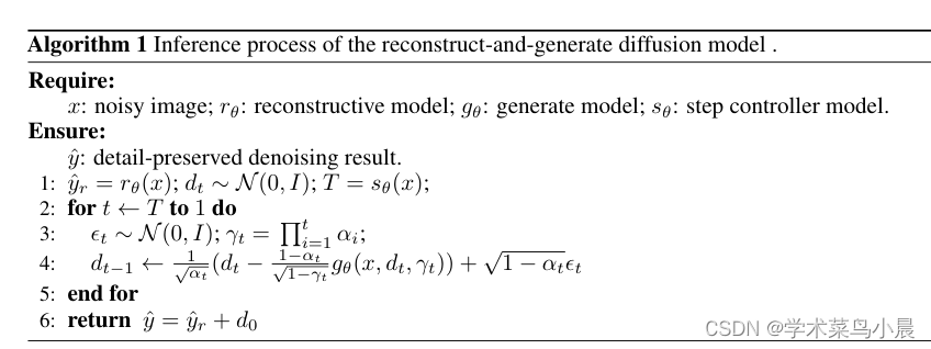 图像去噪：Reconstruct-and-Generate Diffusion Model for Detail-Preserving ...