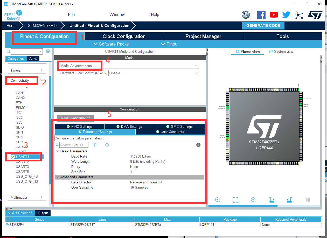 ＜STM32＞STM32CubeMX-ADC采集（软件触发）（4）