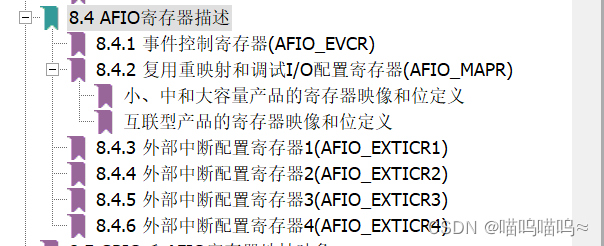 STM32入门——外部中断