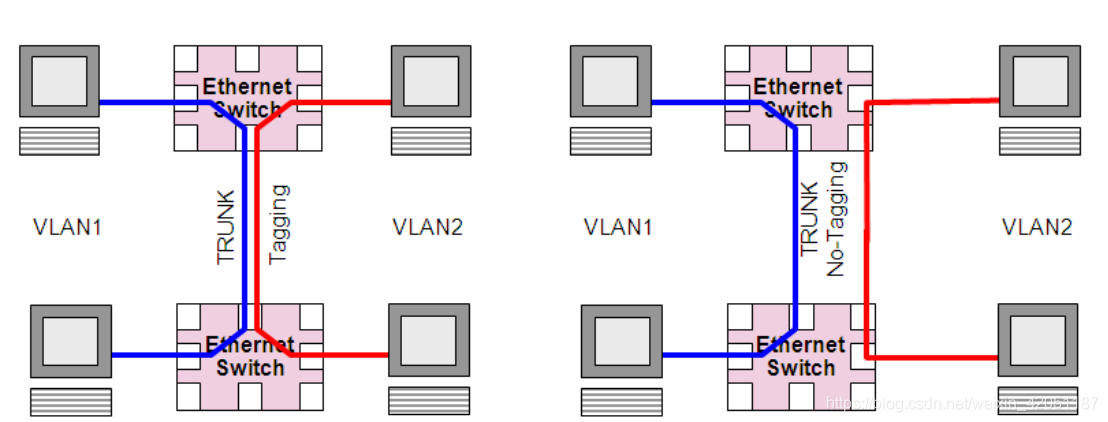 交换机VLAN Trunk