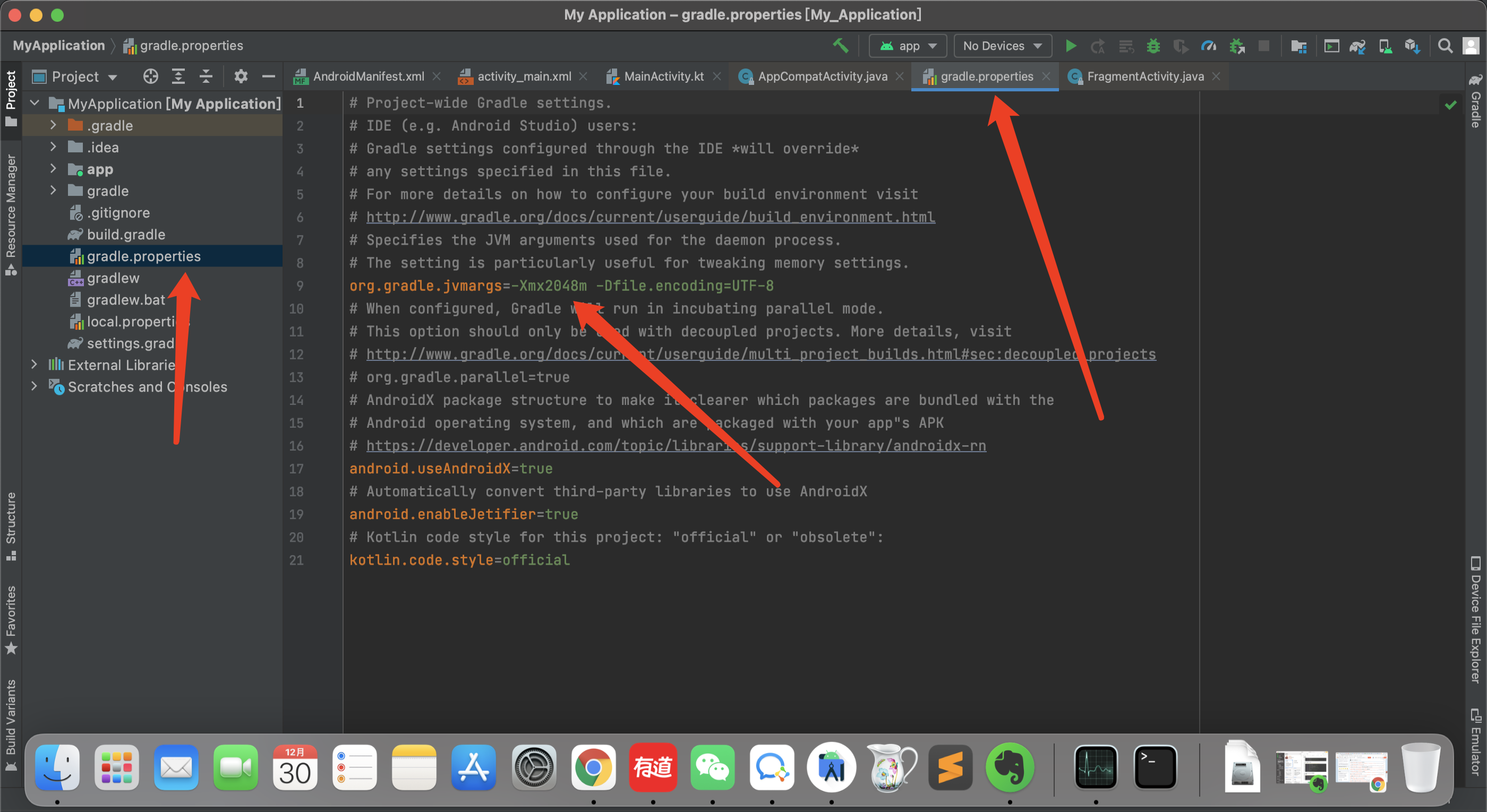 Mac Android studio 解决Out of memoryJava heap space_android studio out