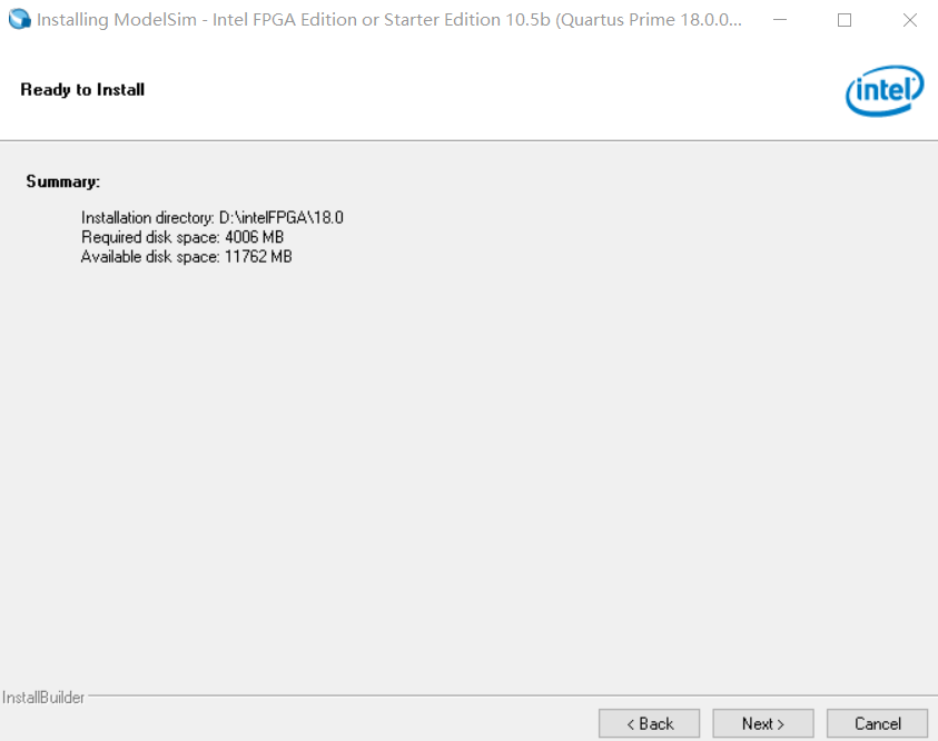 Quartus Prime 18.0与ModelSim的安装_intel庐 quartus庐 prime standard edition ...