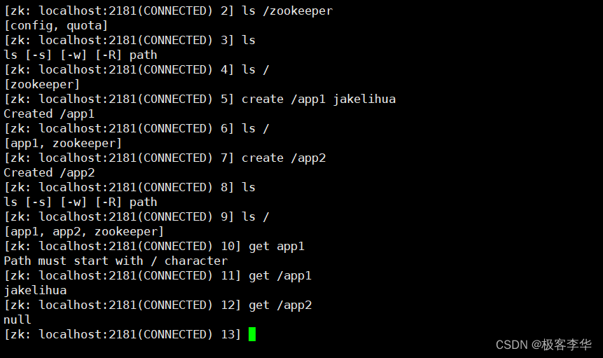 Zookeeper的客户端的命令_zkcli.sh serverCSDN博客