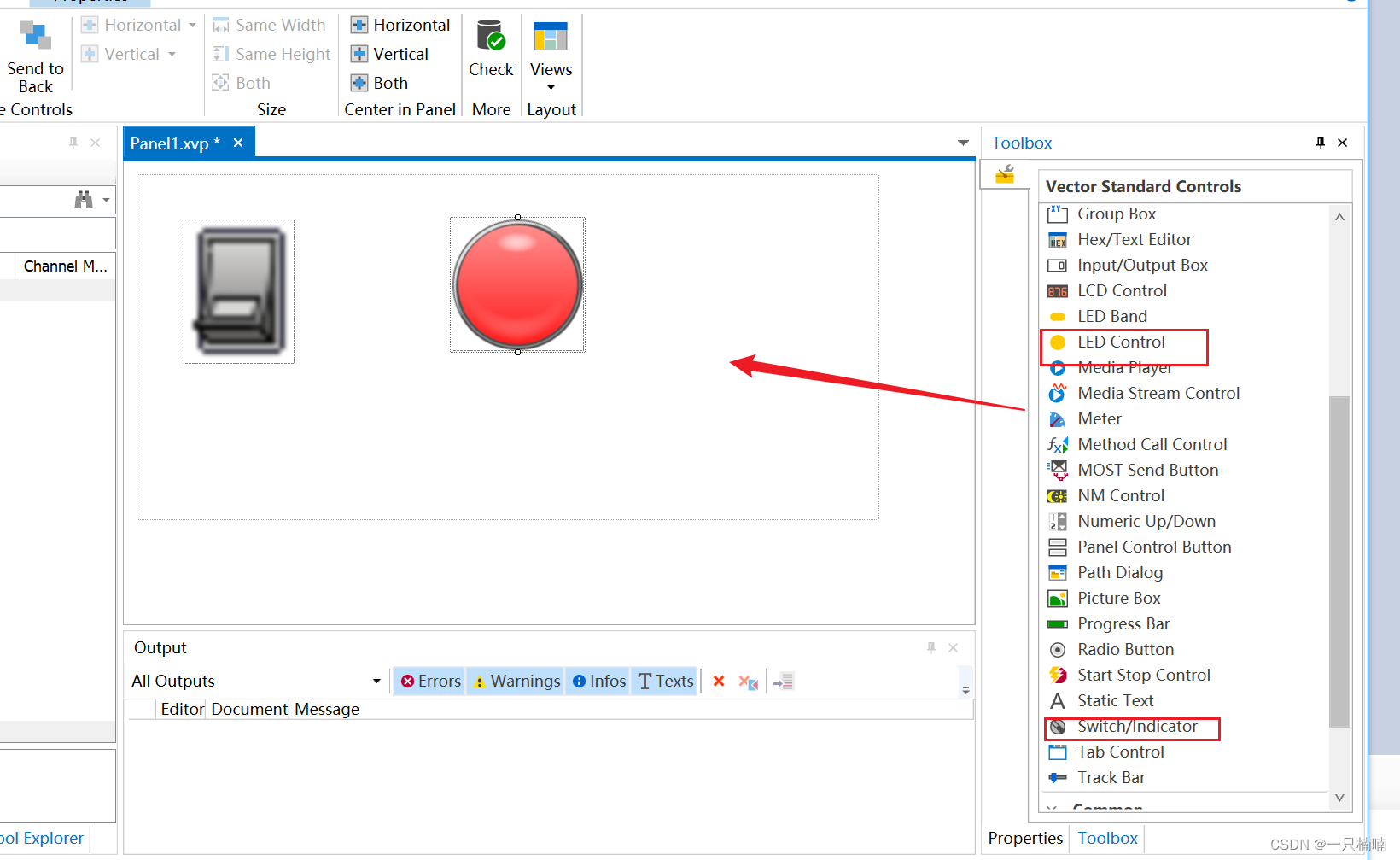 CANoe入门系列用CAPL实现简单的开关灯_canoe panel switch设置CSDN博客