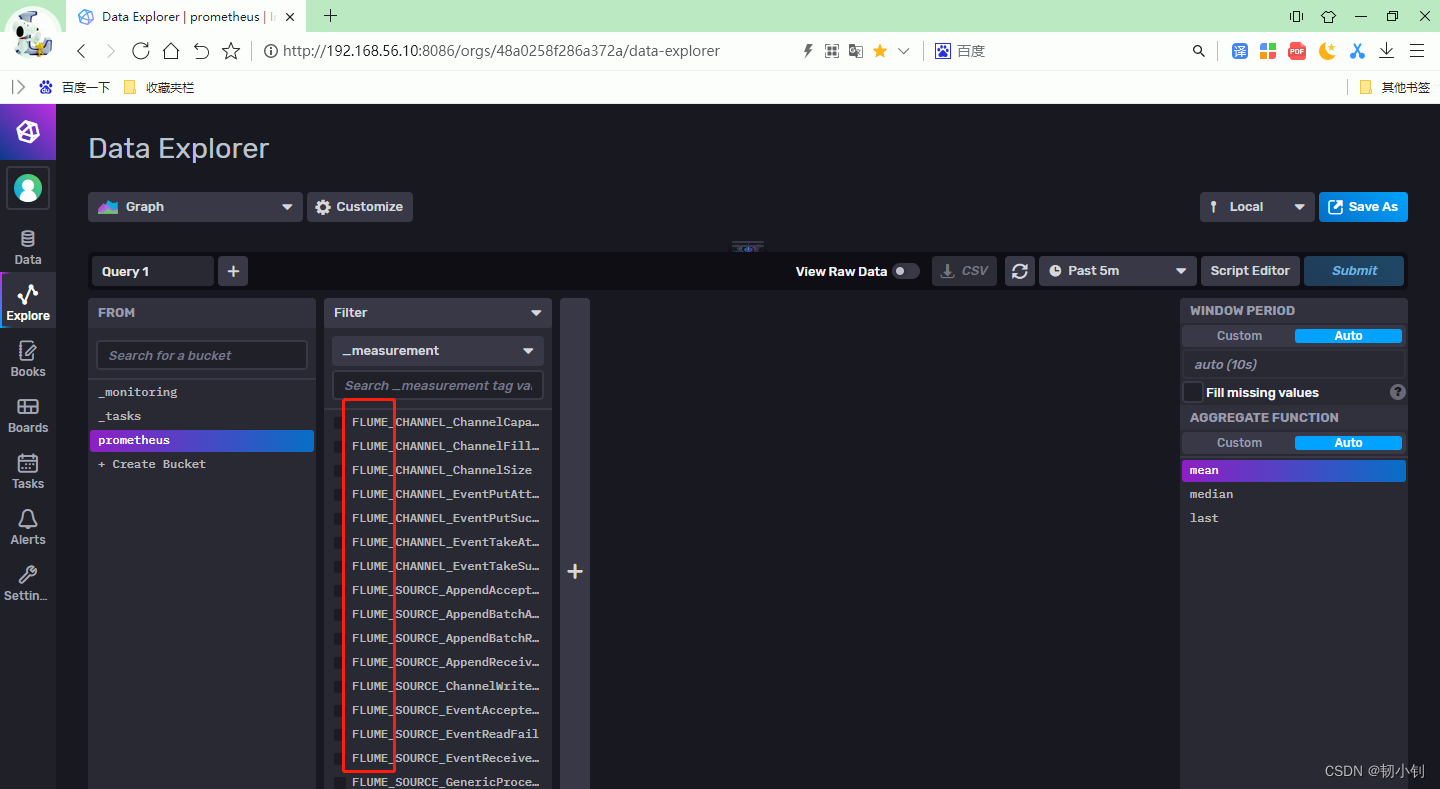 prometheus、influxdb2.2安装及flume_export下载编译使用_promethues 和 influxdb安装-CSDN博客