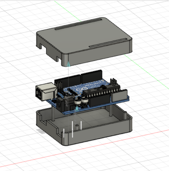 arduino外壳建模