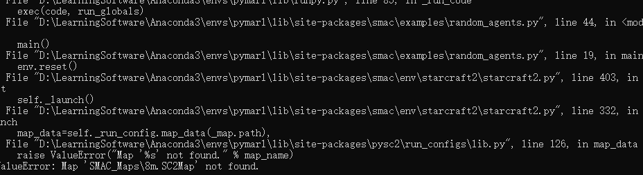 Valueerror Map Smac Maps 8m Sc2map Not Found Tizzi的博客 程序员its404 程序员its404
