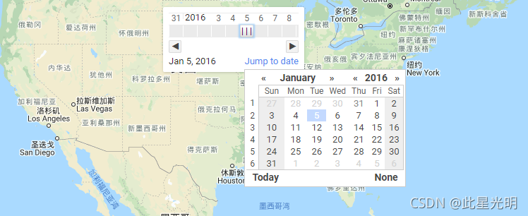 Google Earth Engine（GEE）——ui.DateSlider时间进度条的设置