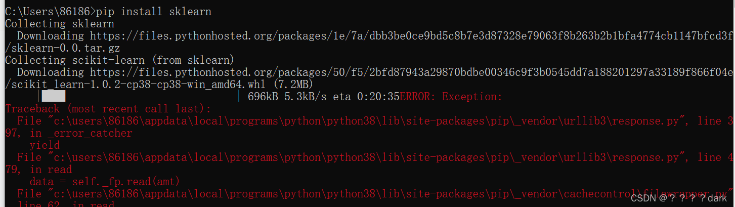 python如何安装sklearn库_python3.8安装sklearn-CSDN博客