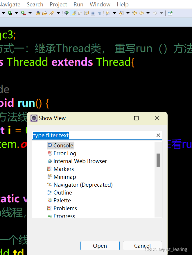 eclipse java底部输入框不见解决_eclipse底部栏不见了-CSDN博客