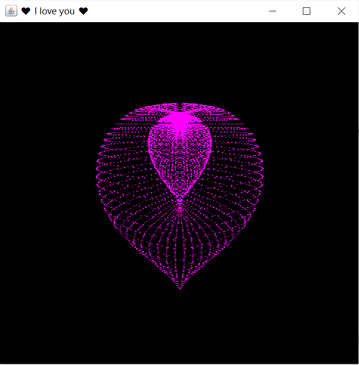 用笛卡尔公式绘图表白心形[通俗易懂]