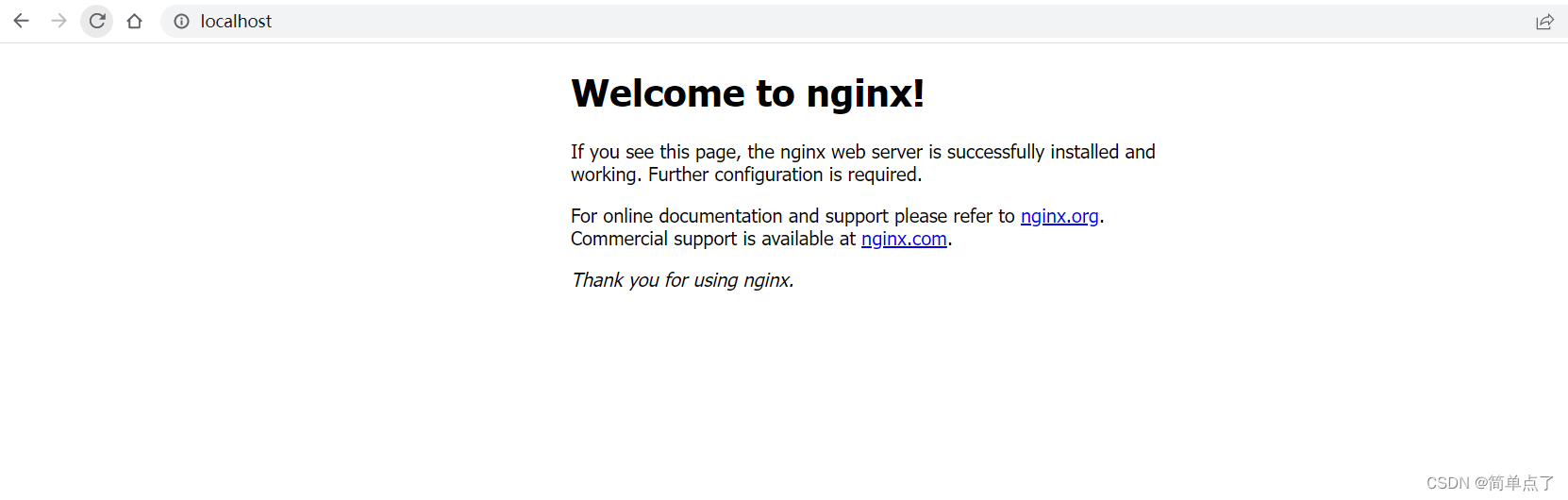 nginx的快速入手（基本命令）