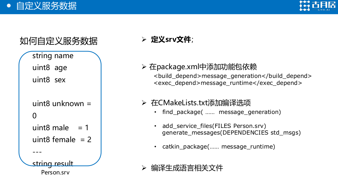 ROS Service - programador clic