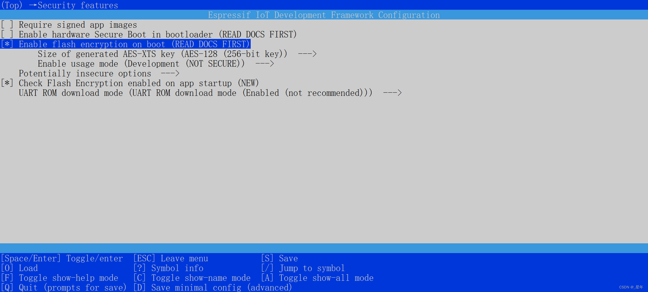 ESP32-S3 V5.0.2 flash 手动生成密钥加密 _By星年（已验证）_esp32加密烧录 my_flash_encryption_key.bin-CSDN博客