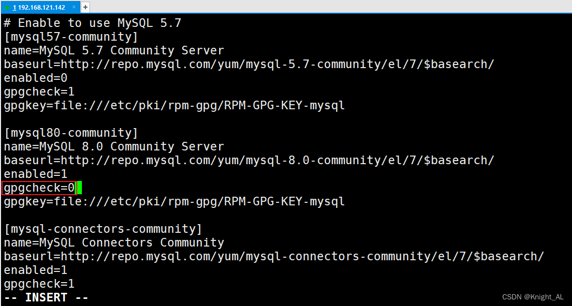 The gpg keys listed for the mysql 8 0 community server repository are