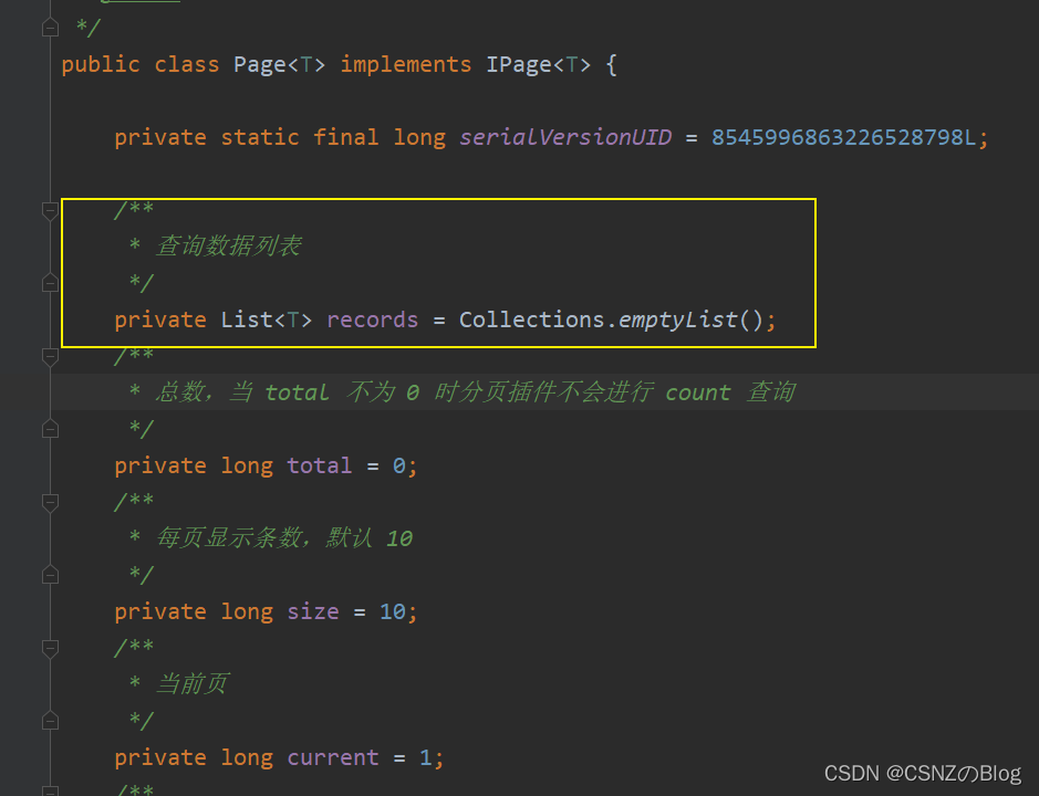 MyBatis-Plus 插件篇 >分页插件