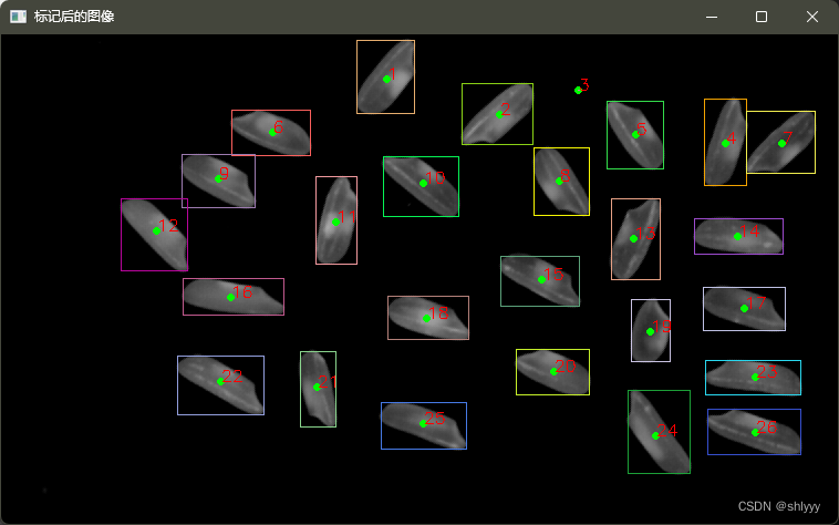 OpenCV16-图像连通域分析