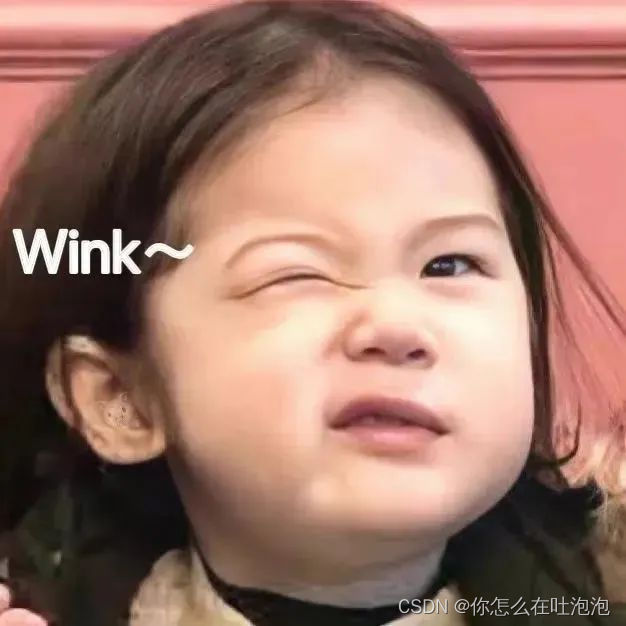 wink