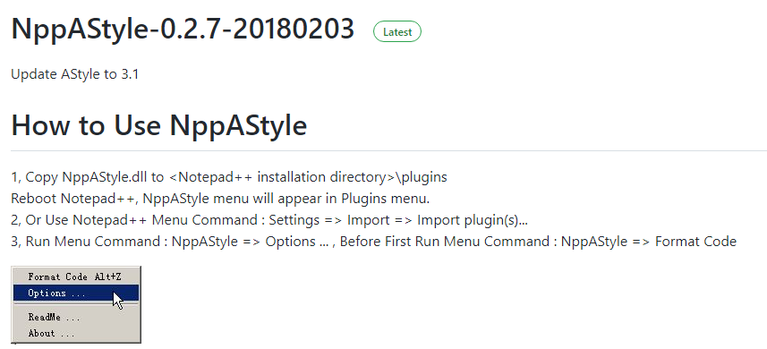 Notepad++ uses SQL formatting plugin - Programmer Sought