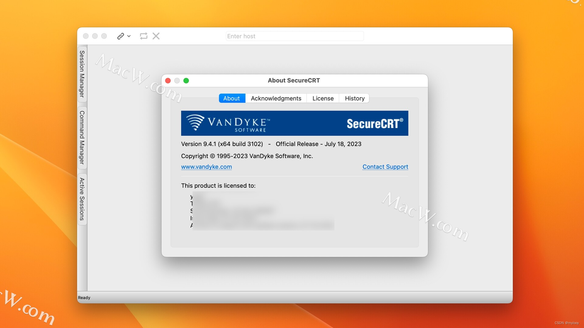 SecureCRT v9.4.1(专业终端SSH工具)附注册码_securecrt 9.4.1-CSDN博客