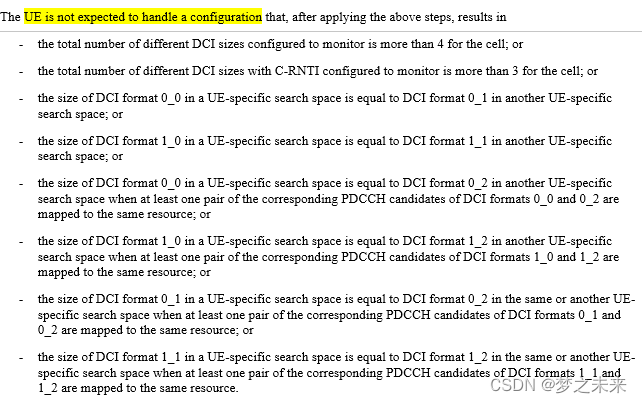 NR DCI size alignment