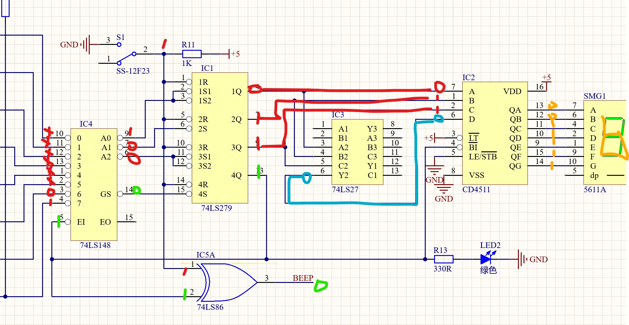 74ls193应用电路图图片