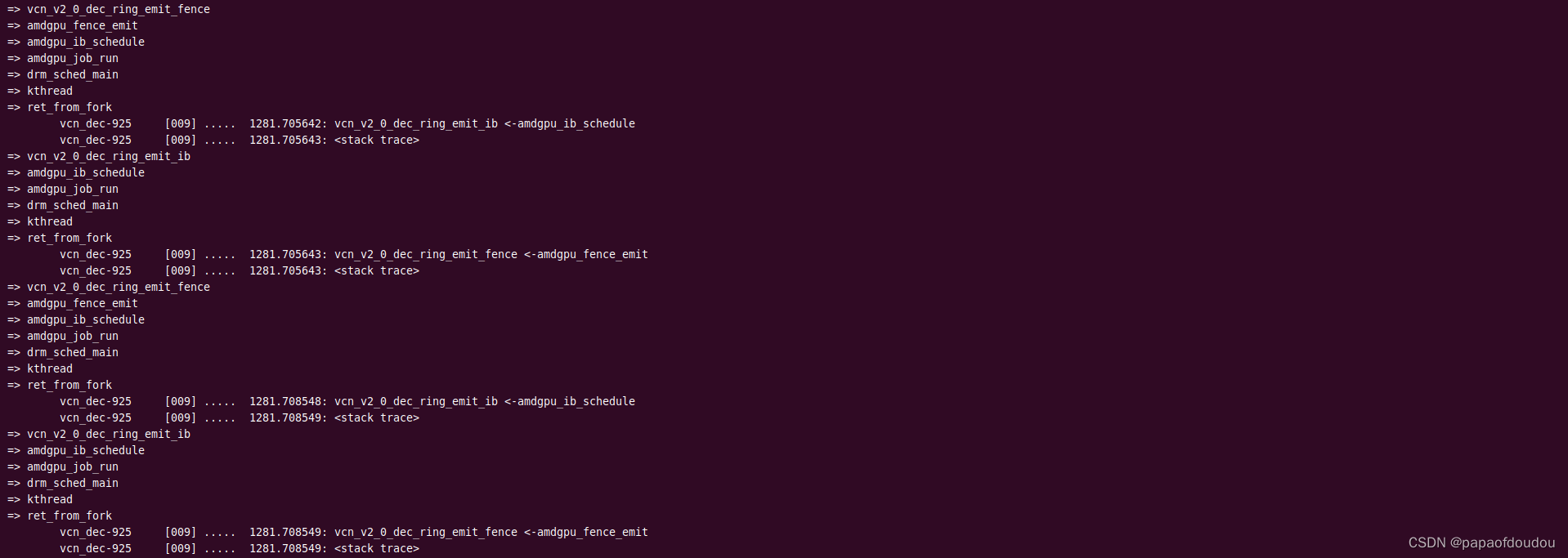 AMD GPU 内核驱动分析(二)videoring的调度_gpu ringCSDN博客