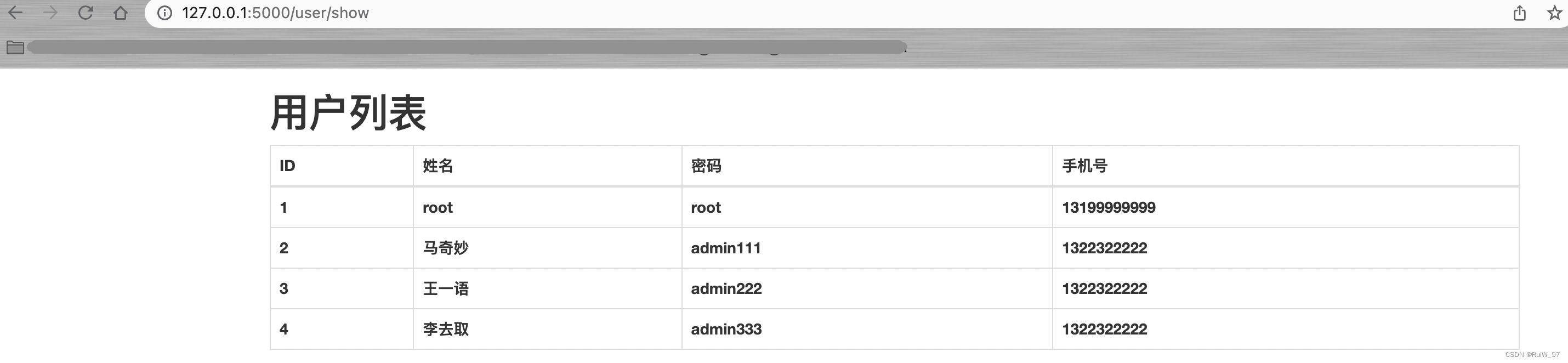 Django+mysql+bootstrap学习