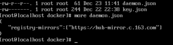 docker 国内镜像配置