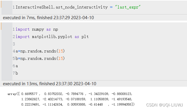 jupyter notebook零散操作整理